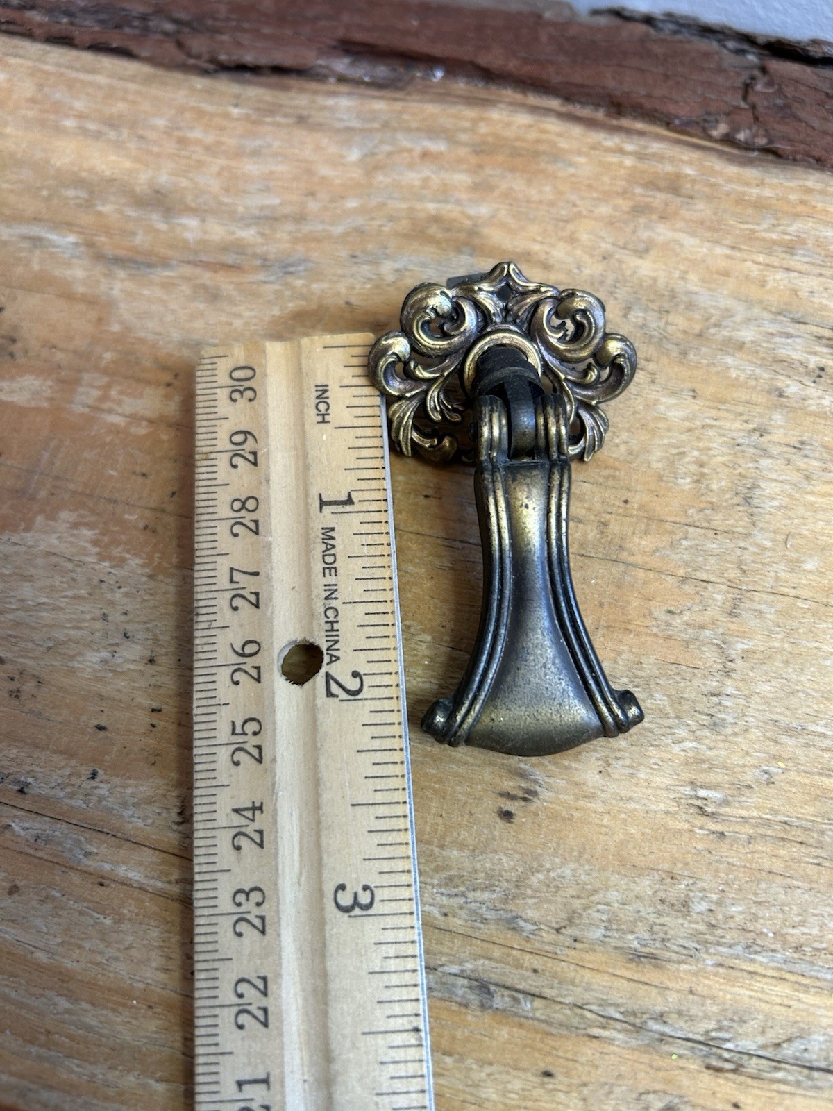 Antique Brass, Hanging Drop Pulls, Made In England