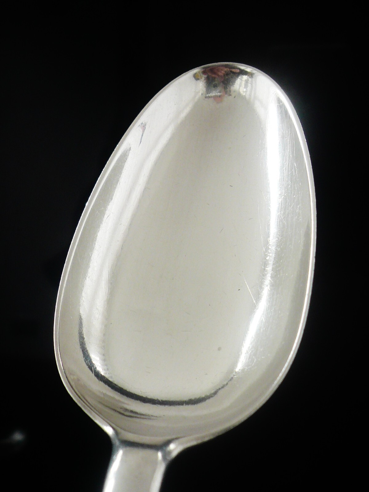 Scottish Provincial Silver Serving Table Spoon, Early Glasgow c.1780 Adam Graham