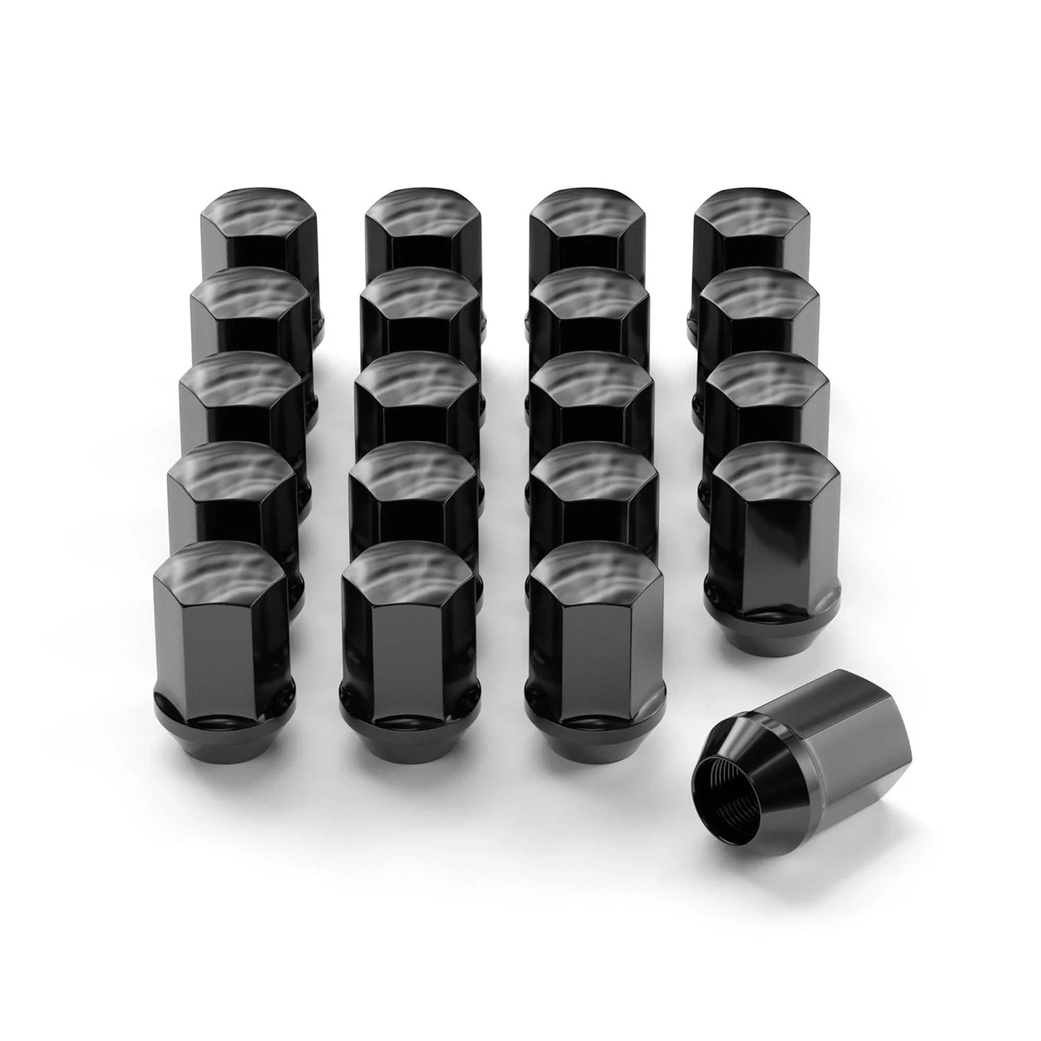 14×1.5 Wheel Lug Nuts for Ram 1500 Wrangler JL Grand Cherokee, 20pcs M14x1.5 OEM