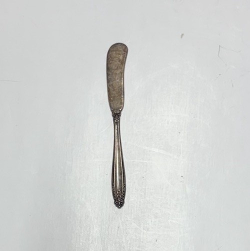 International Sterling Silver Prelude Pattern Flat Butter Spreader Knife