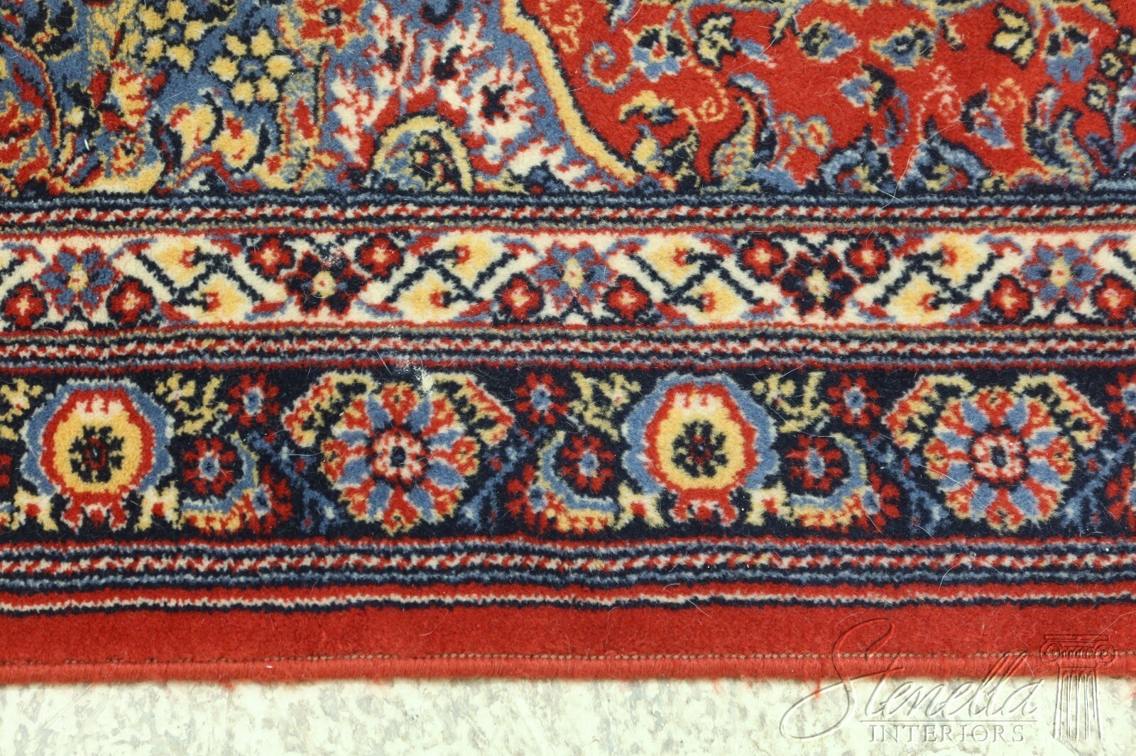 LF53727EC: Sarouk Pattern Approx. 3 x 6 Wool Area Rug