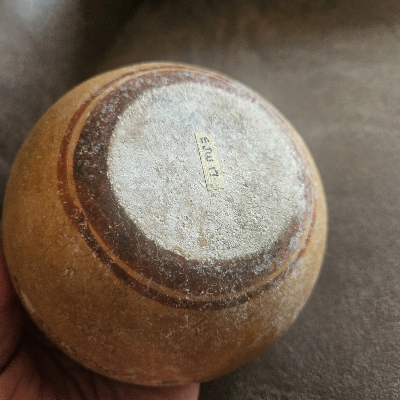 Pre-Columbian Mayan Polychrome Painted Bowl Guaranteed Authentic Solid