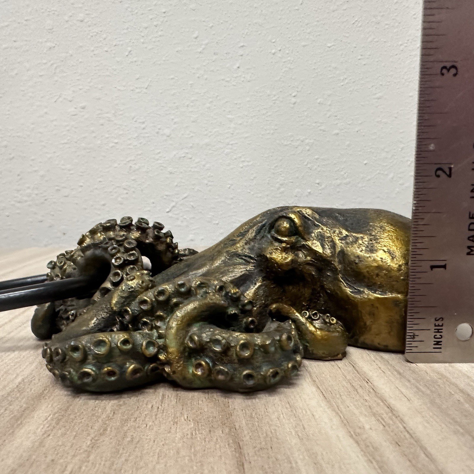 Pacific Giftware Kraken Octopus Door Knocker Aged Bronze Finish W Cast Iron Ring
