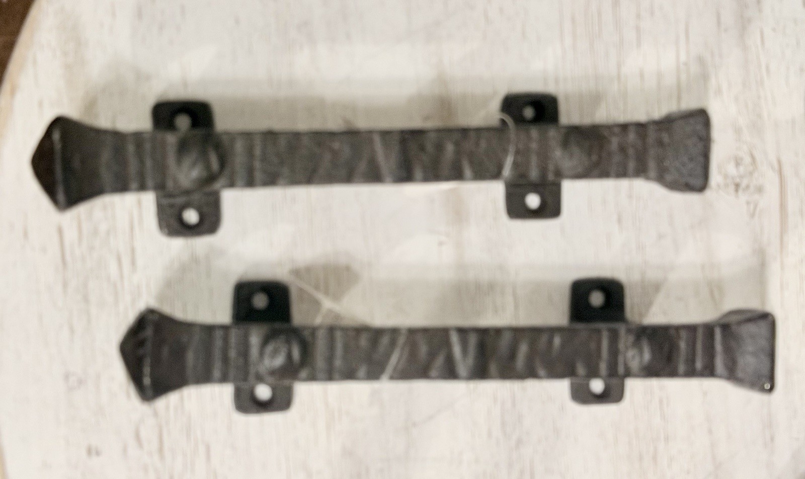 1 Barn Door Pull Handle Easy Install Rustic Heavy Cast Iron Grab Gate Handle 9″
