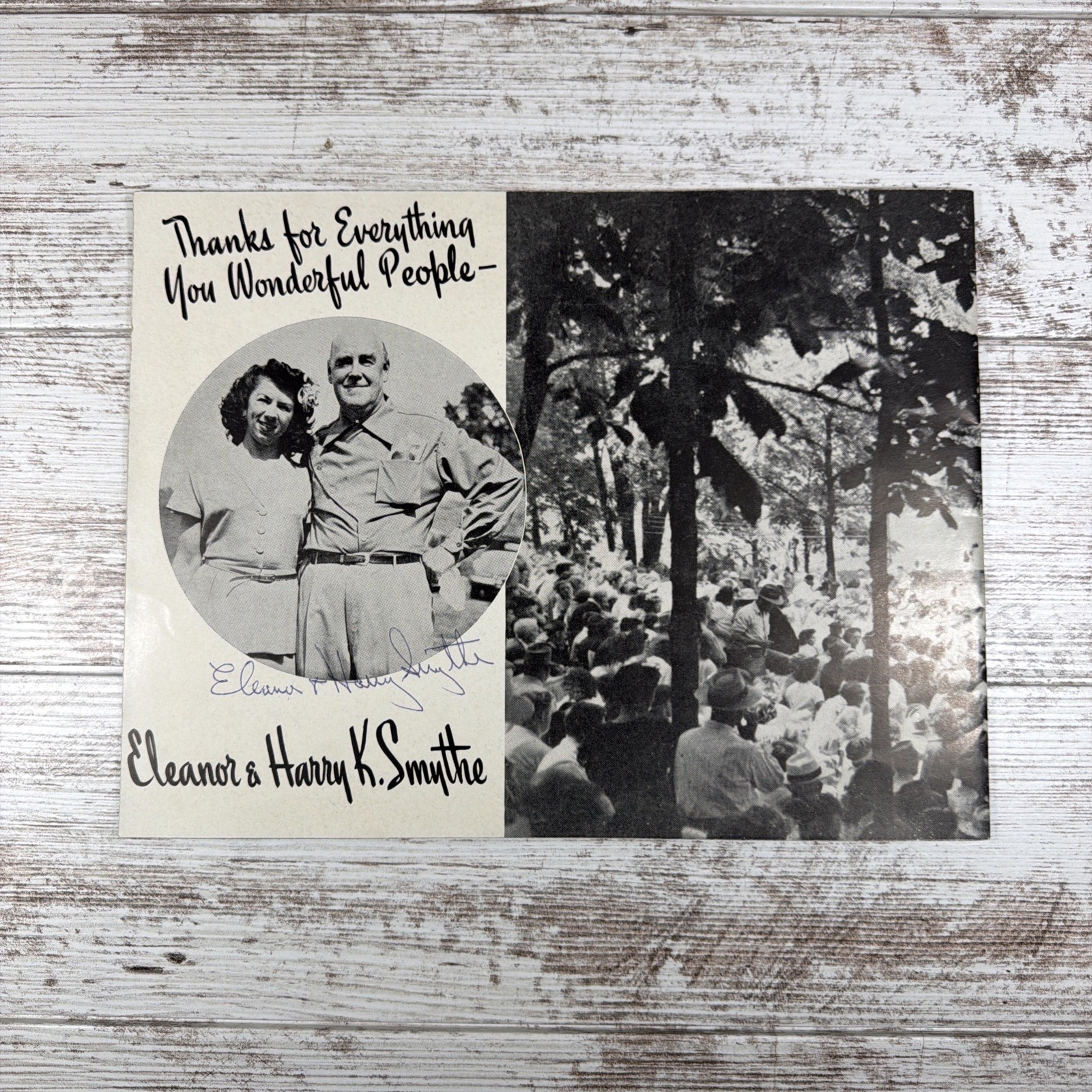 Buck Lake Ranch Souvenir Photo Album (1948) Signed by Eleanor & Harry Smythe