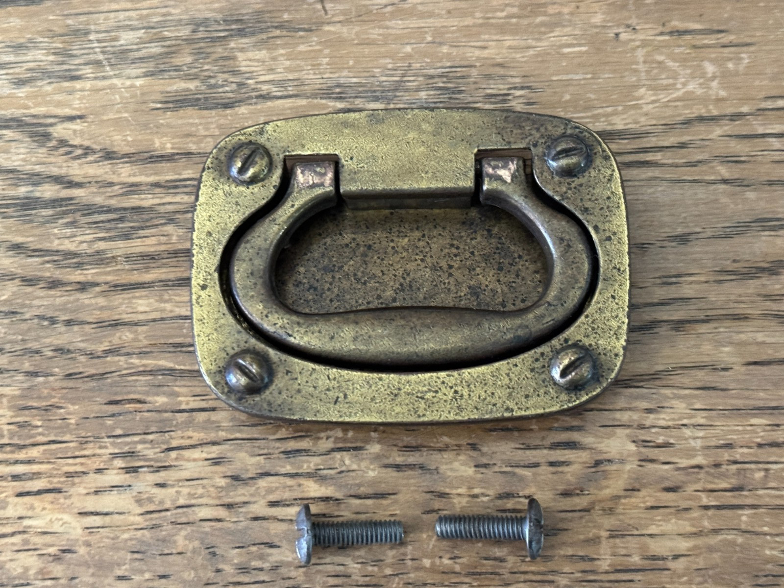 Original Drexel Oxford Square Et Cetera Campaign Drawer Pull Handle KBC N4838