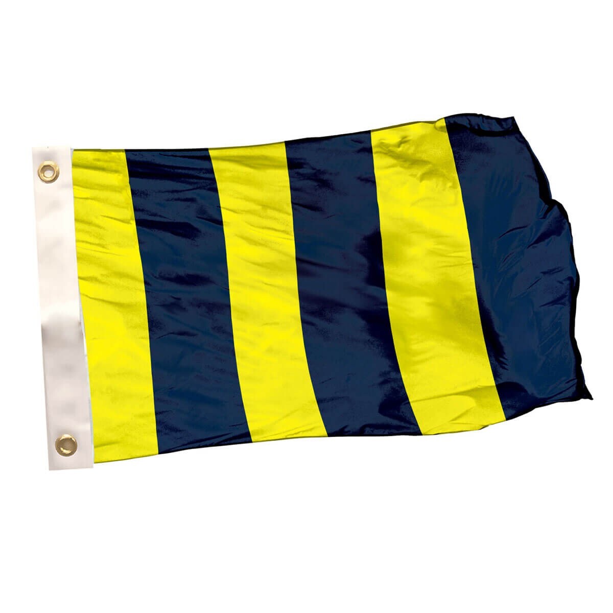 EDER SIGNAL CODE NAUTICAL FLAG 2′ x 2′ Letter G GOLF ICOS Size 3 Brass Grommets
