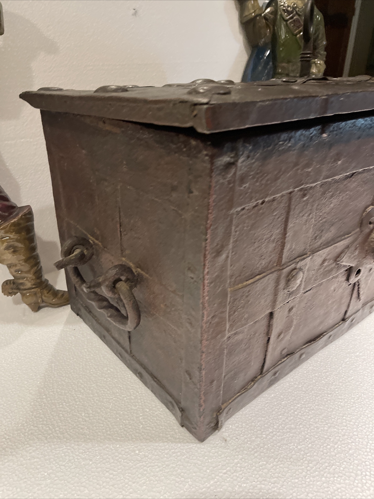 ARMADA STRONG BOX NUREMBERG TREASURE CHEST 1600’s PIRATE GOLD COINS SHIPWRECK