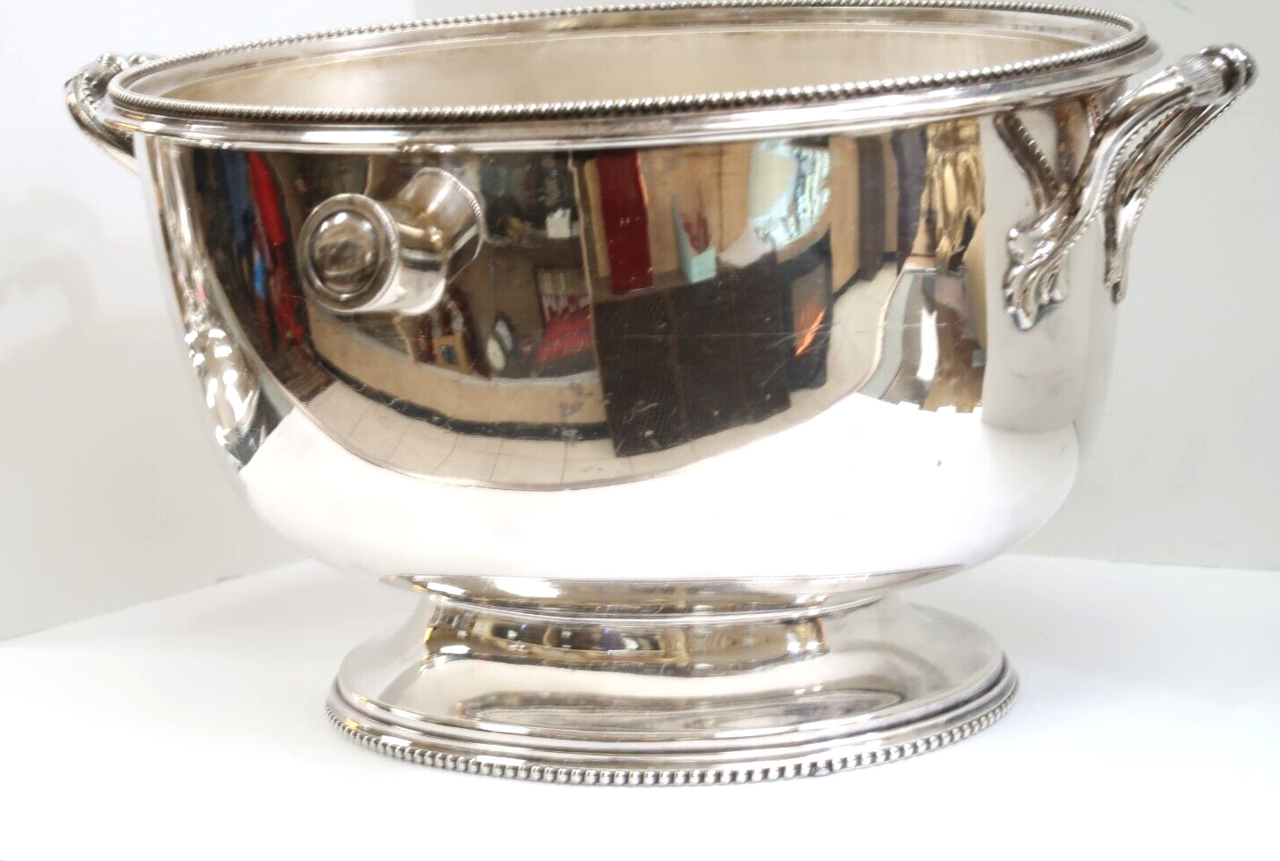 Christopher H&H Hukin Heath 4272 England Victorian Silver Plate Divided Warmer