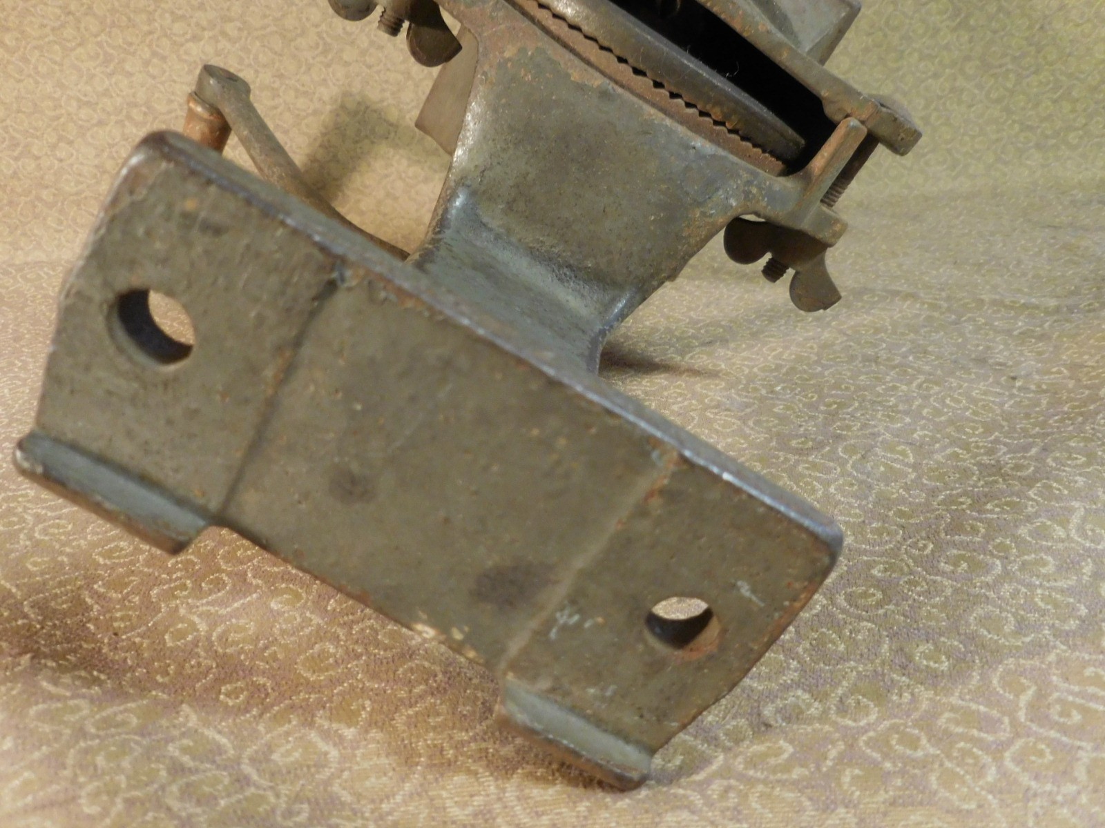 Antique Primitive Cast Iron Arcade No. 1 Hand Crank GRIST MILL Original