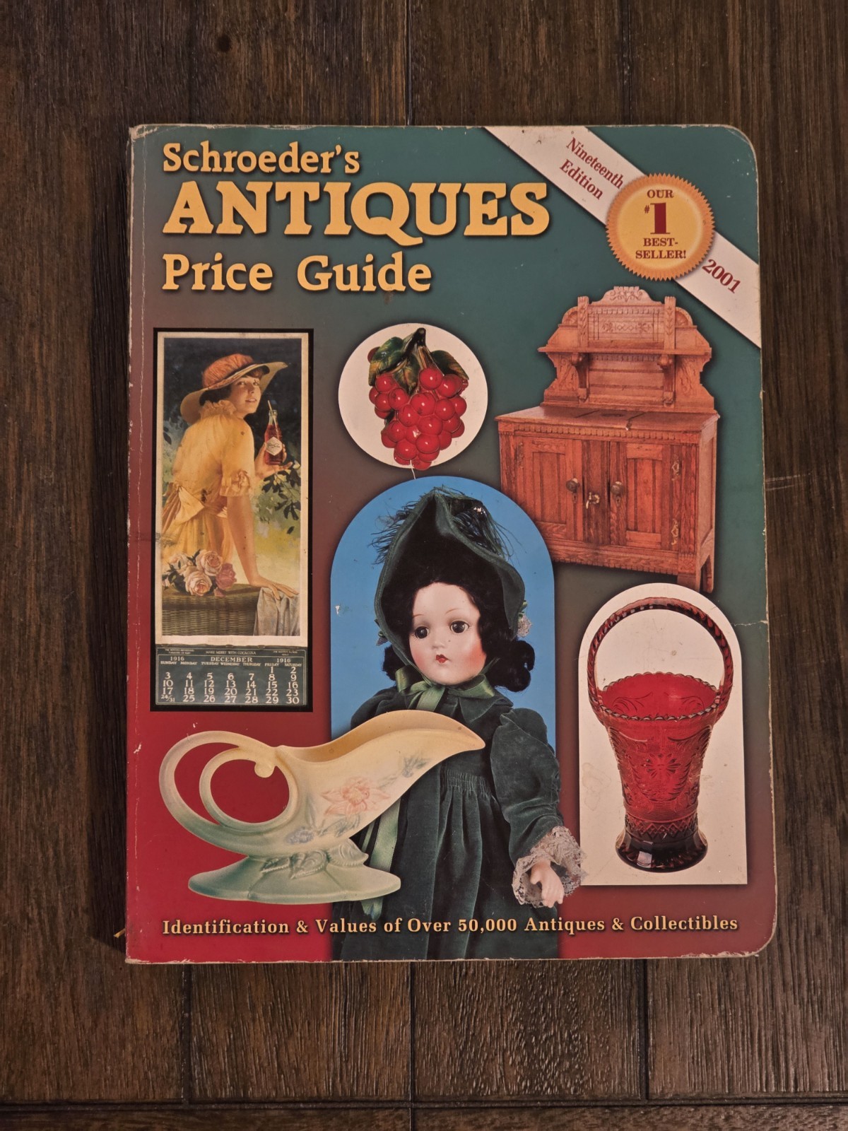 Antiques Price Guide & Magazine Lot Mixed Years – Reference Books (Visible Wear)