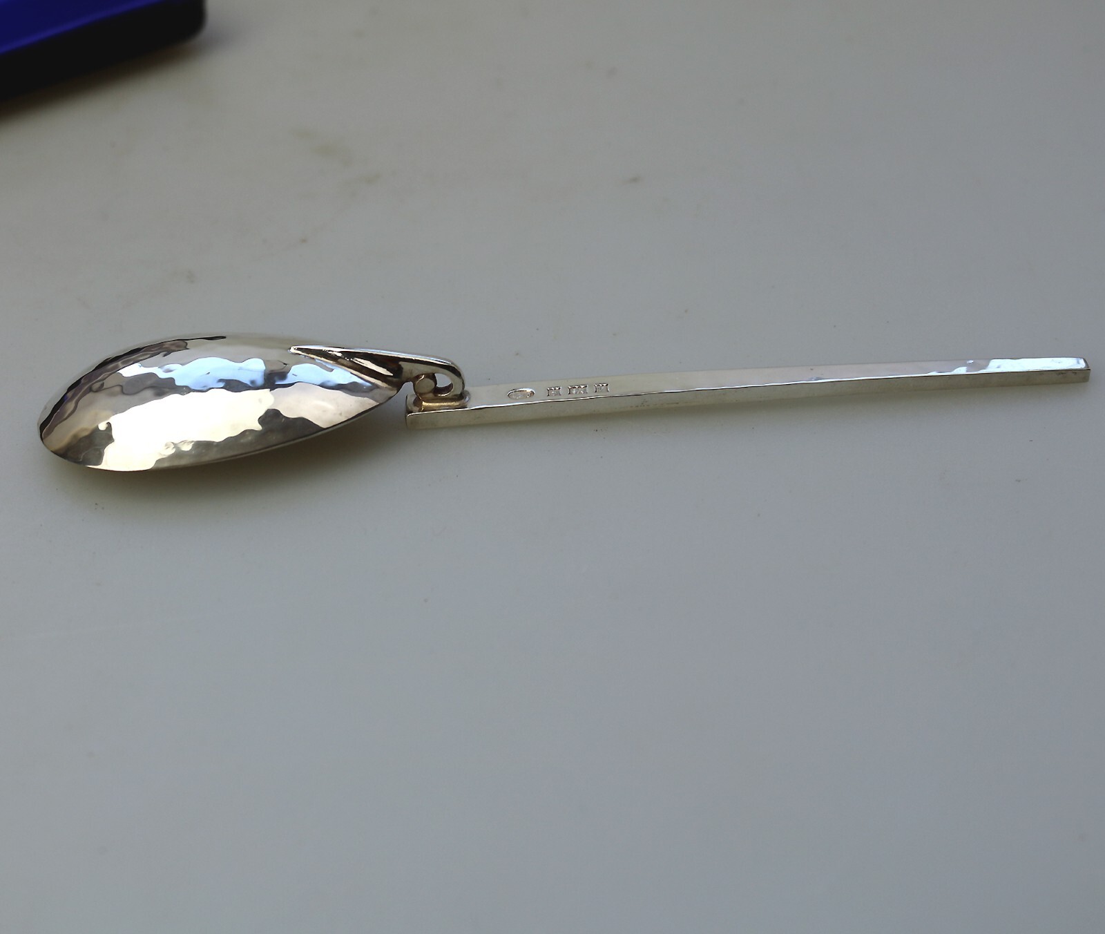 A E Jones unusual English solid silver novelty 400 AD Roman design Spoon C.1970