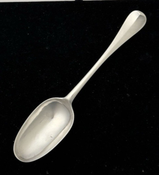 William & Mary Silver Tablespoon by Alexander Roode 1697 Hanoverian 7 7/8″