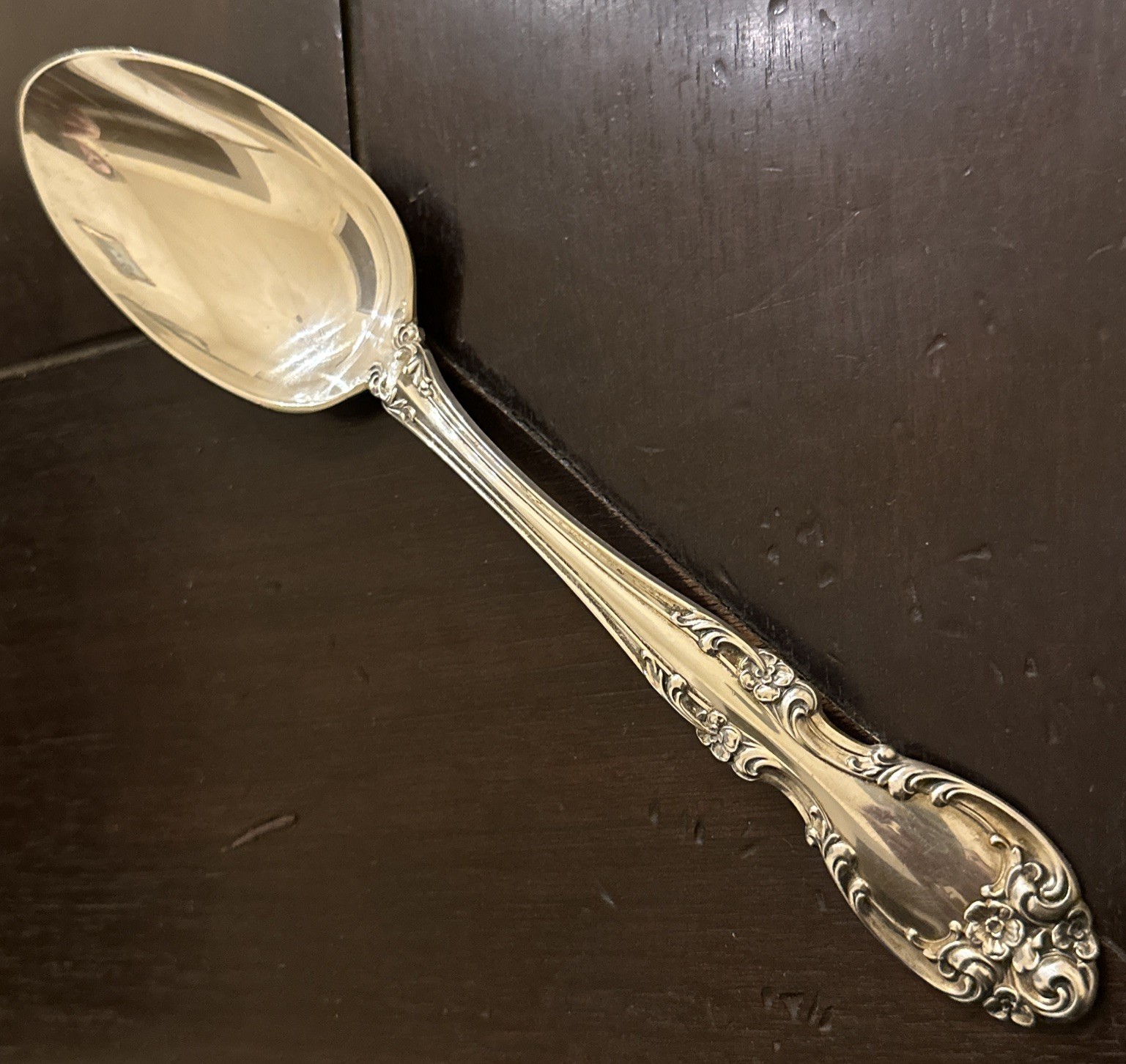 Tablespoon / Serving Spoon Melrose by Gorham Sterling Silver Flatware 8.5″