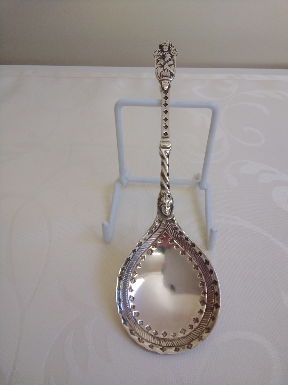 27.6g 1862 London Sterling Silver Spoon, J W Figg