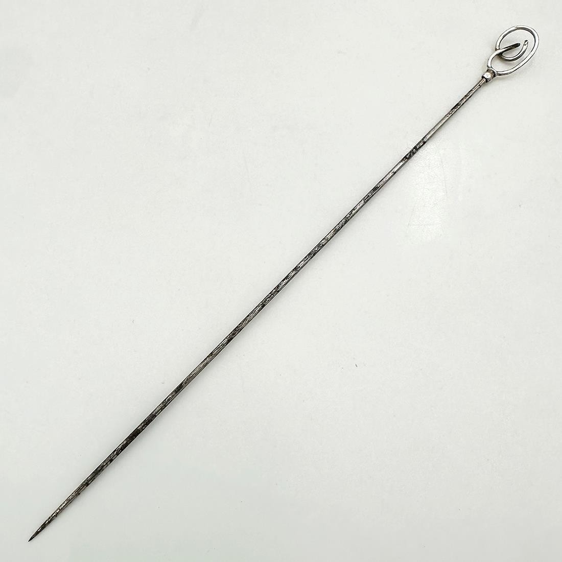 CHARLES HORNER HAT PIN STERLING SILVER ART NOUVEAU EDWARDIAN c1910