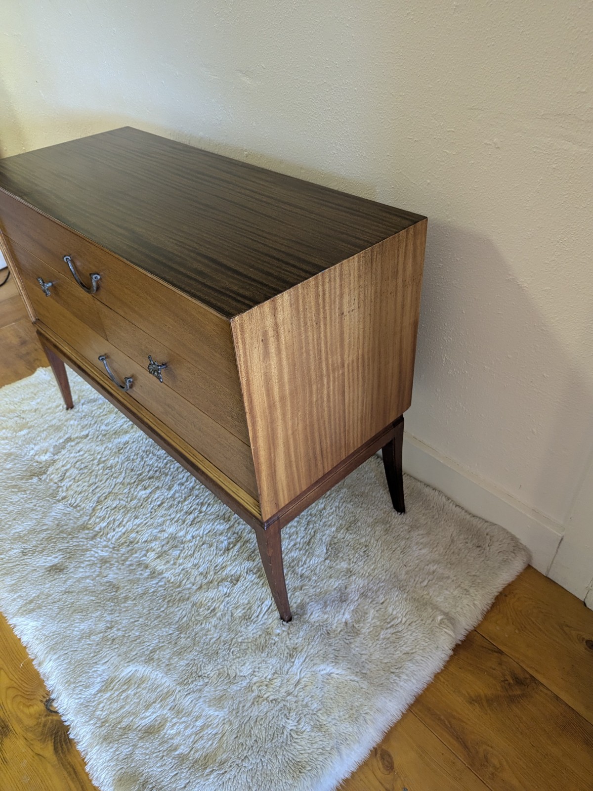 🤩 Tommi Parzinger 🔥 Charak Vintage MCM ❤️ Mahagony Dresser Chest Sideboard 😲