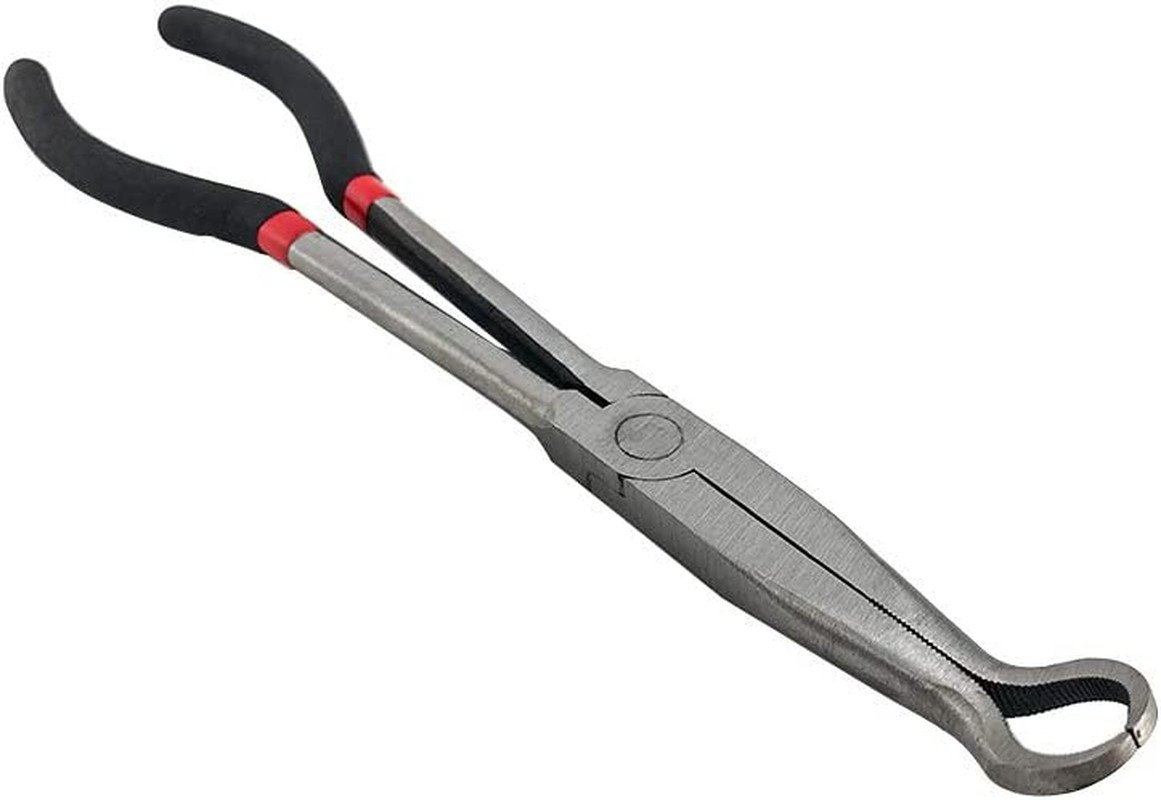 11 Long Offset Tip Spark Plug Wire Boot Puller Removal Plier Repair Hand Tools