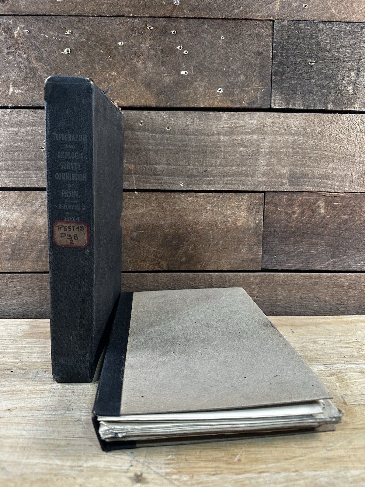 Antique 1913 Topographic And Geologic Survey Commission Of Pennsylvania