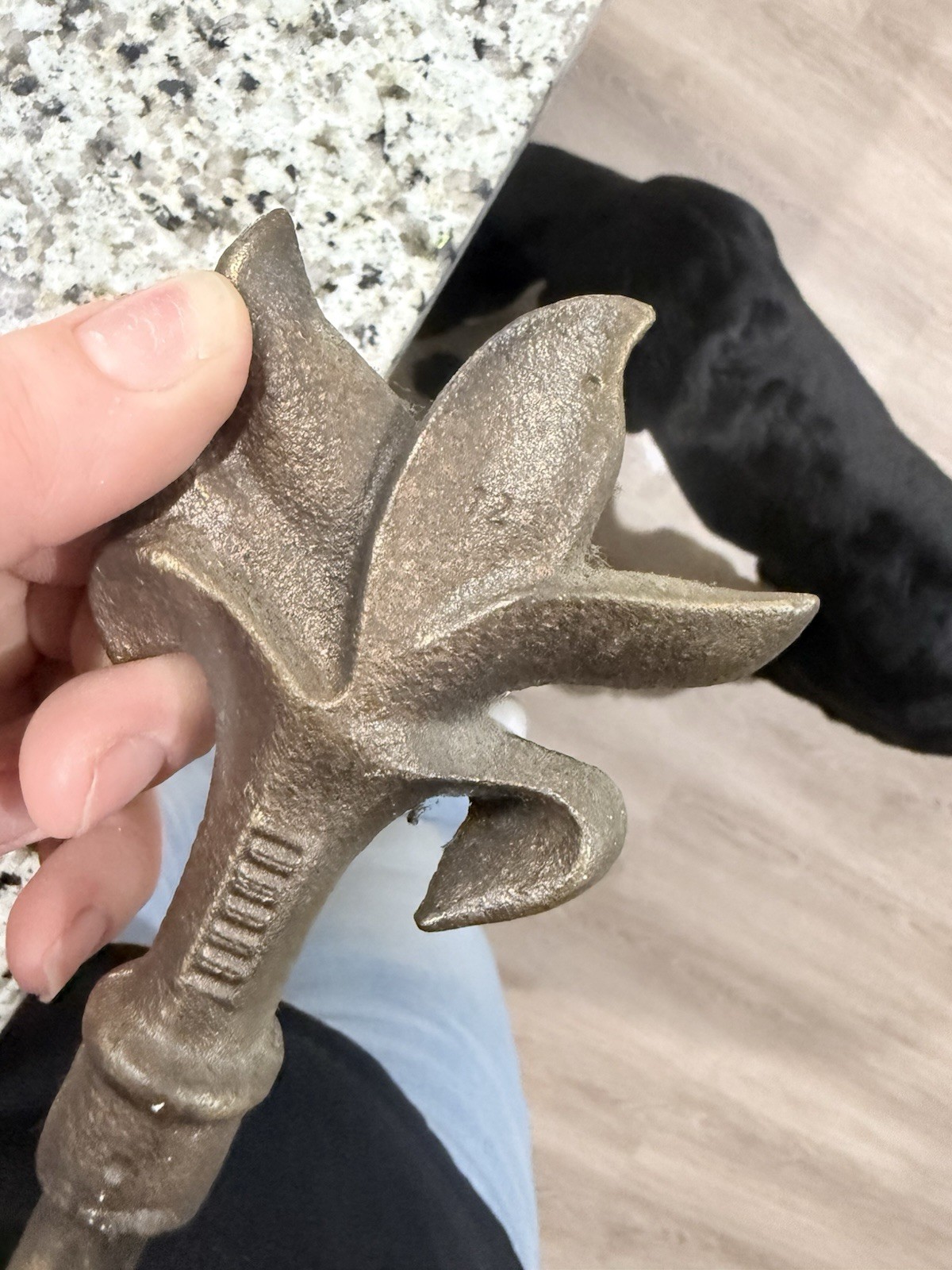 Umbra Orchid Solid Brass Decor for Home and Garden