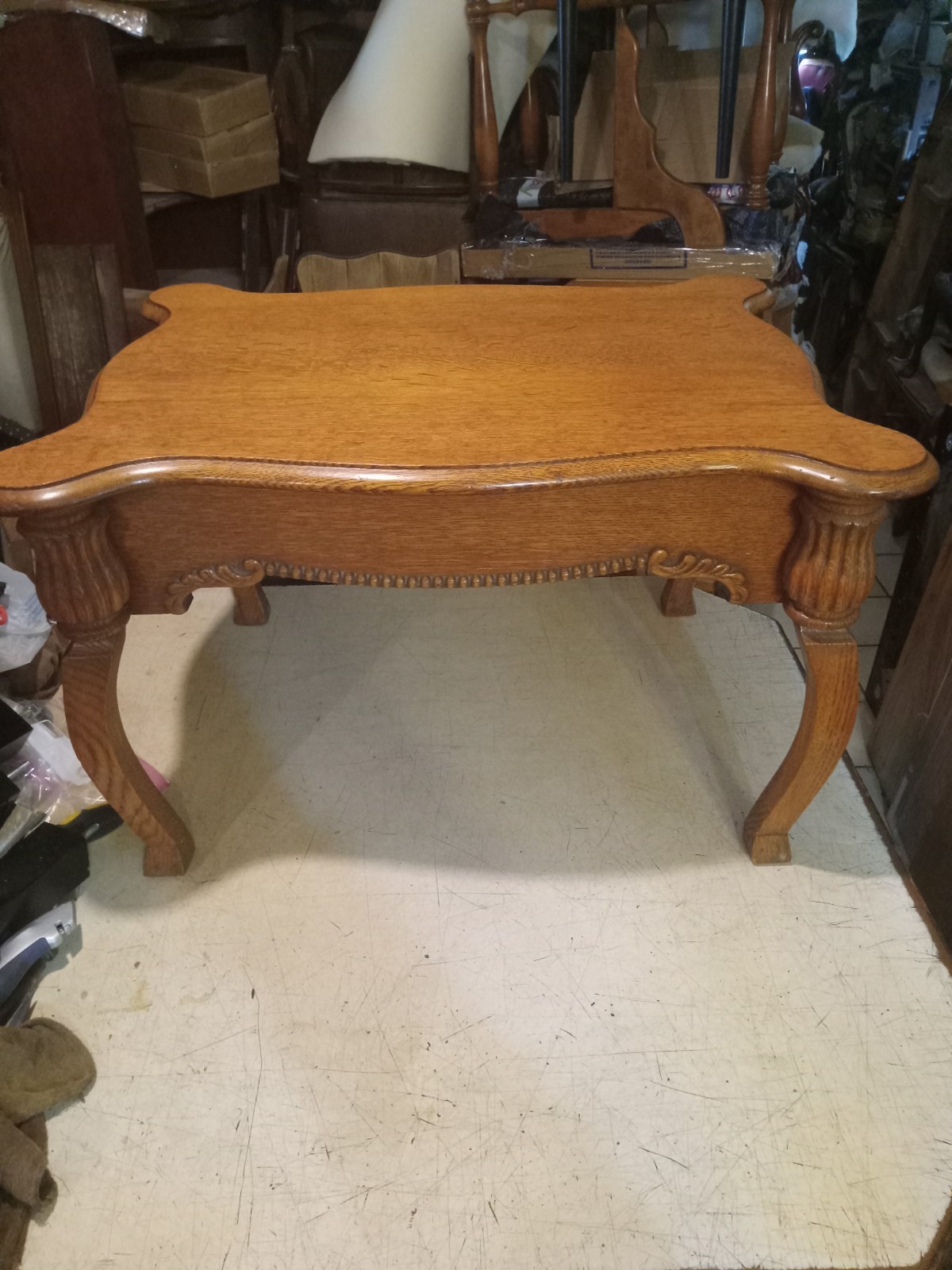 Quarter Sawn Oak Coffee Table (CT-6)