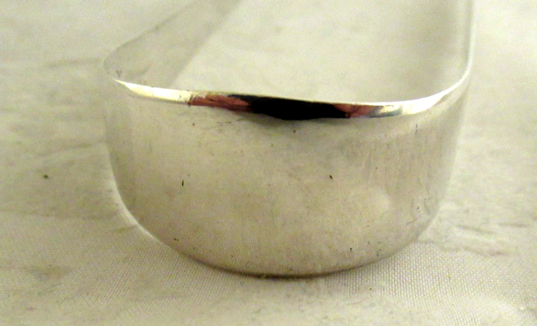 Solid Silver -LARGE – OLD ENGLISH – SUGAR TONGS – Hallmarked:- EXETER 1816