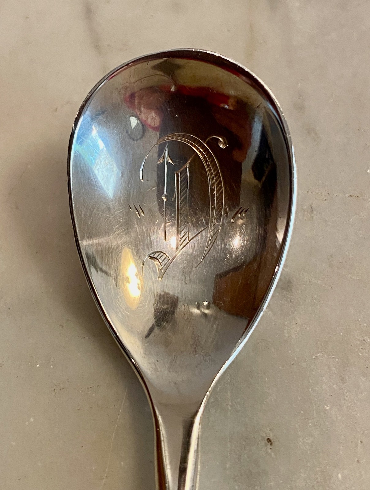 Sterling Silver Victorian Cutwork Mustard Pot Cranberry Liner w/Sterling Spoon