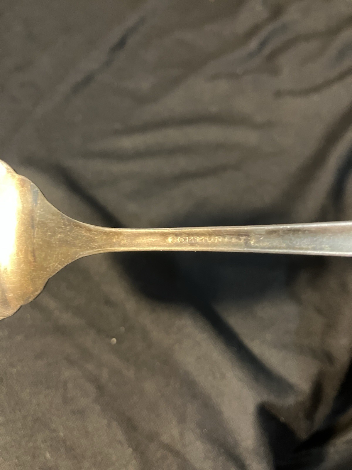 Oneida Community Evening Star Jelly Condiment Server Silver Plate Tarnish Floral