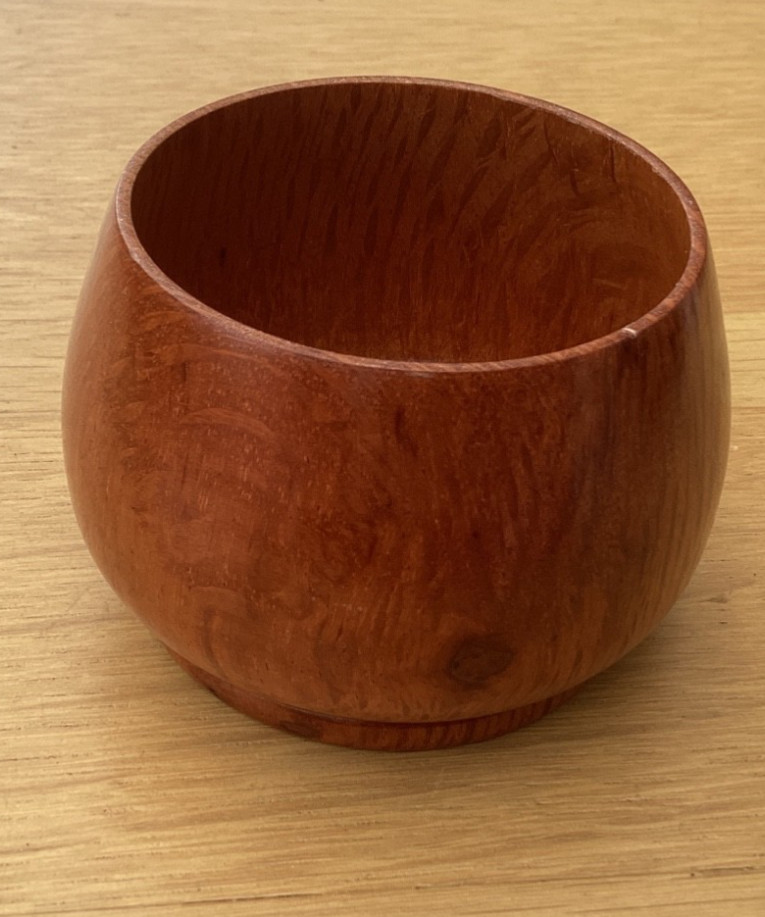 Small Handturned Pot from Australia using Sheook wood By N.A Basden #B24