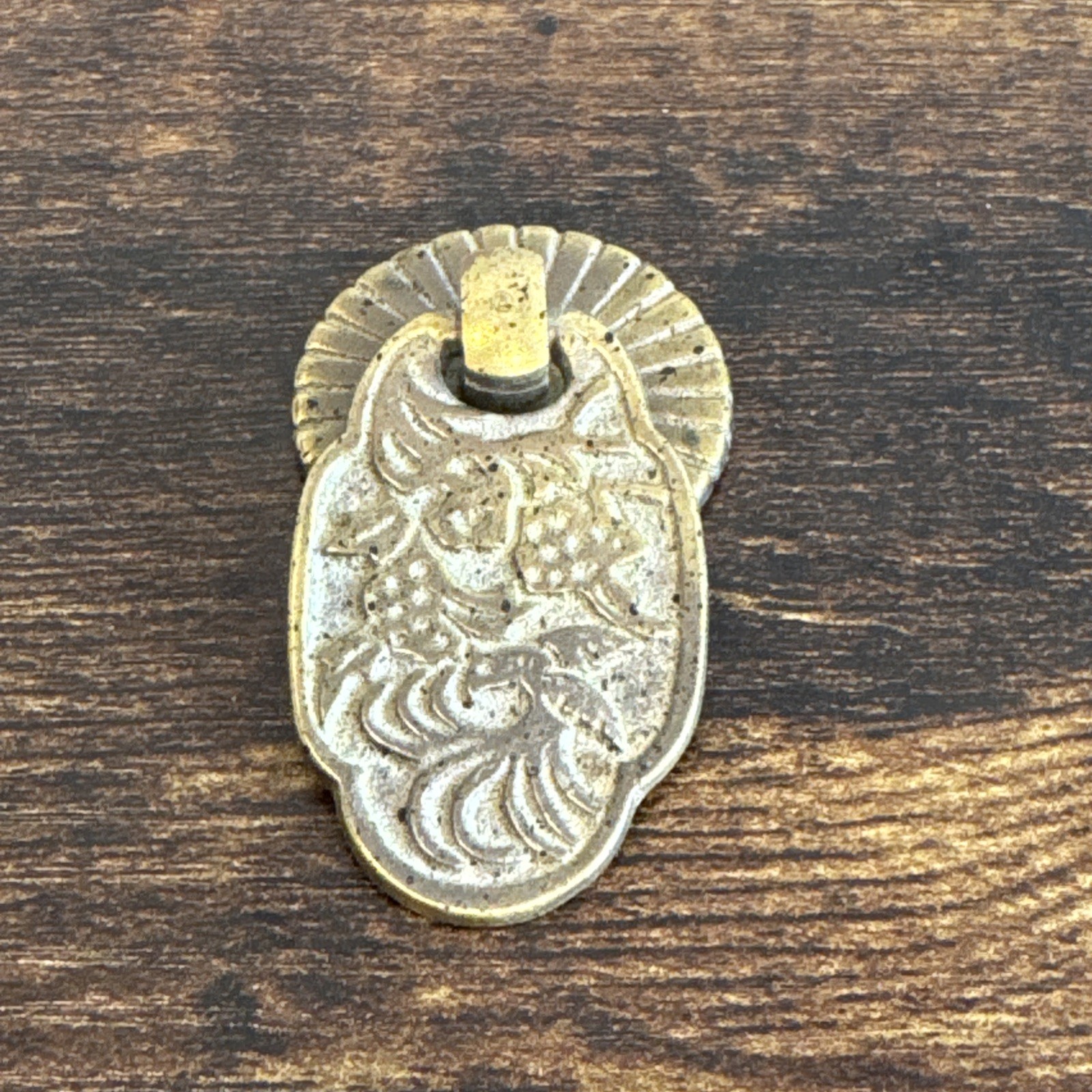 Henredon Asian Drawer Pull Pine Tansu Chest Dresser Chinoiserie Vintage Brass