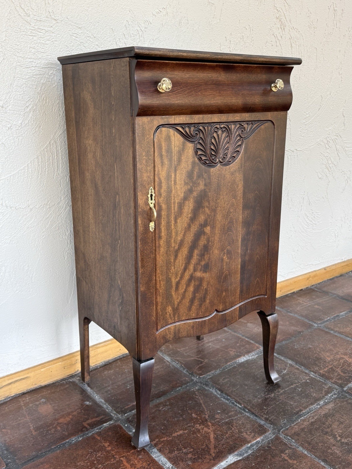 Restored Antique Sheet Music Cabinet With Original Hardware