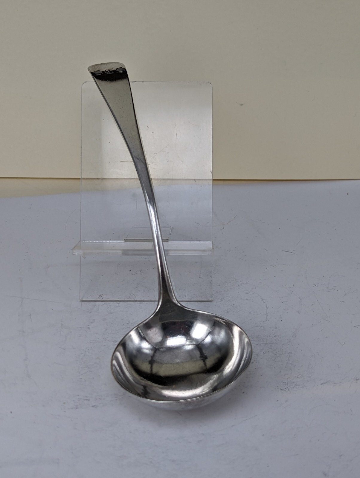 1794 Georgian Solid silver ladle by Peter & Anne Bateman
