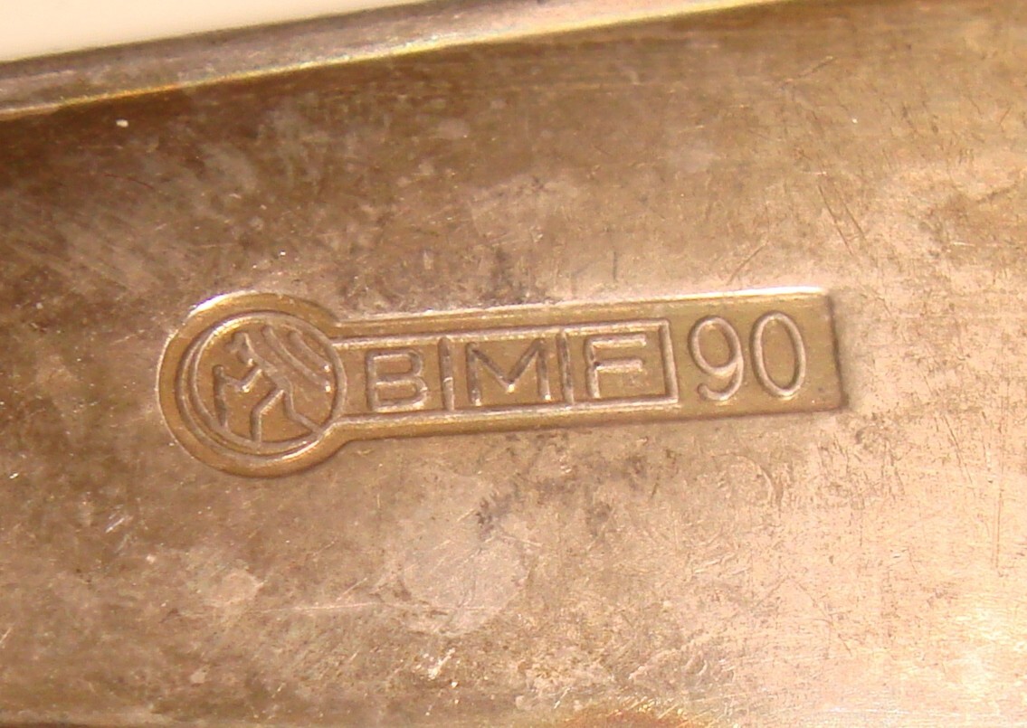 Vintage BMF 90 Serving Fork and Spoon Silver Plated
