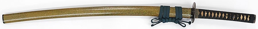 KATANA 刀 “ Mumei ” 無銘平鎮教 Japanese Real Sword 68.7cm Shirasaya Koshirae Muromachi