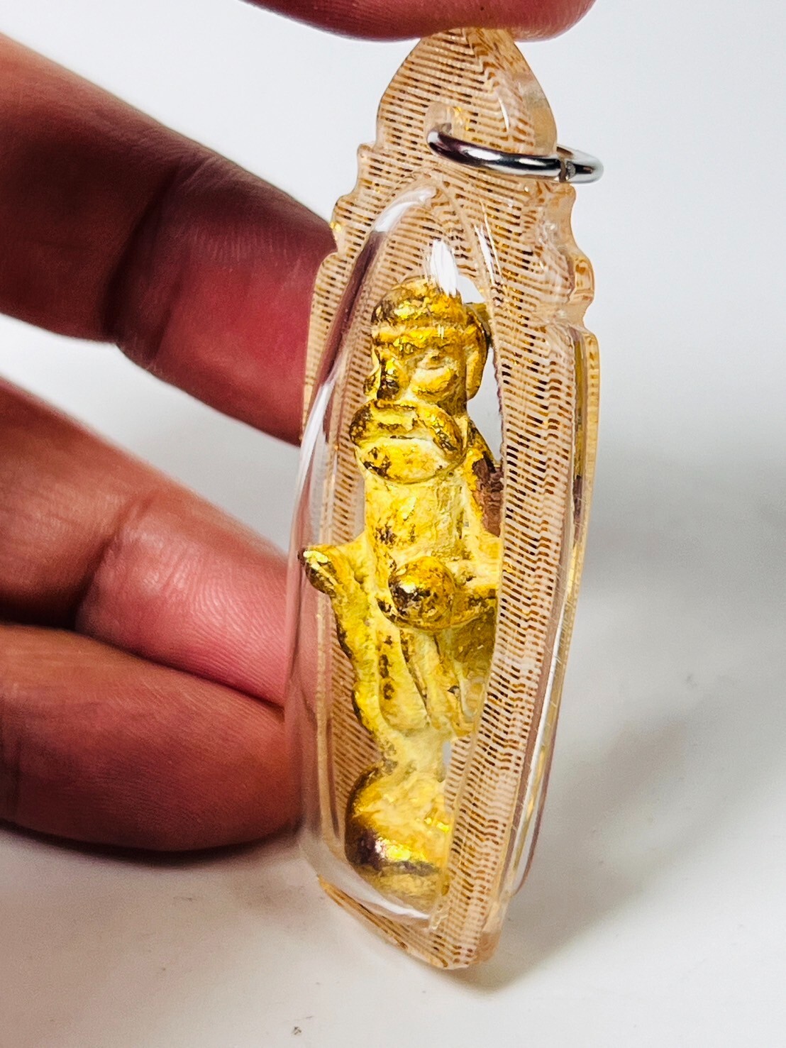Laos Hermit Gold Leklai Buffalo Mountain Cave Love sex wealth attraction Amulet