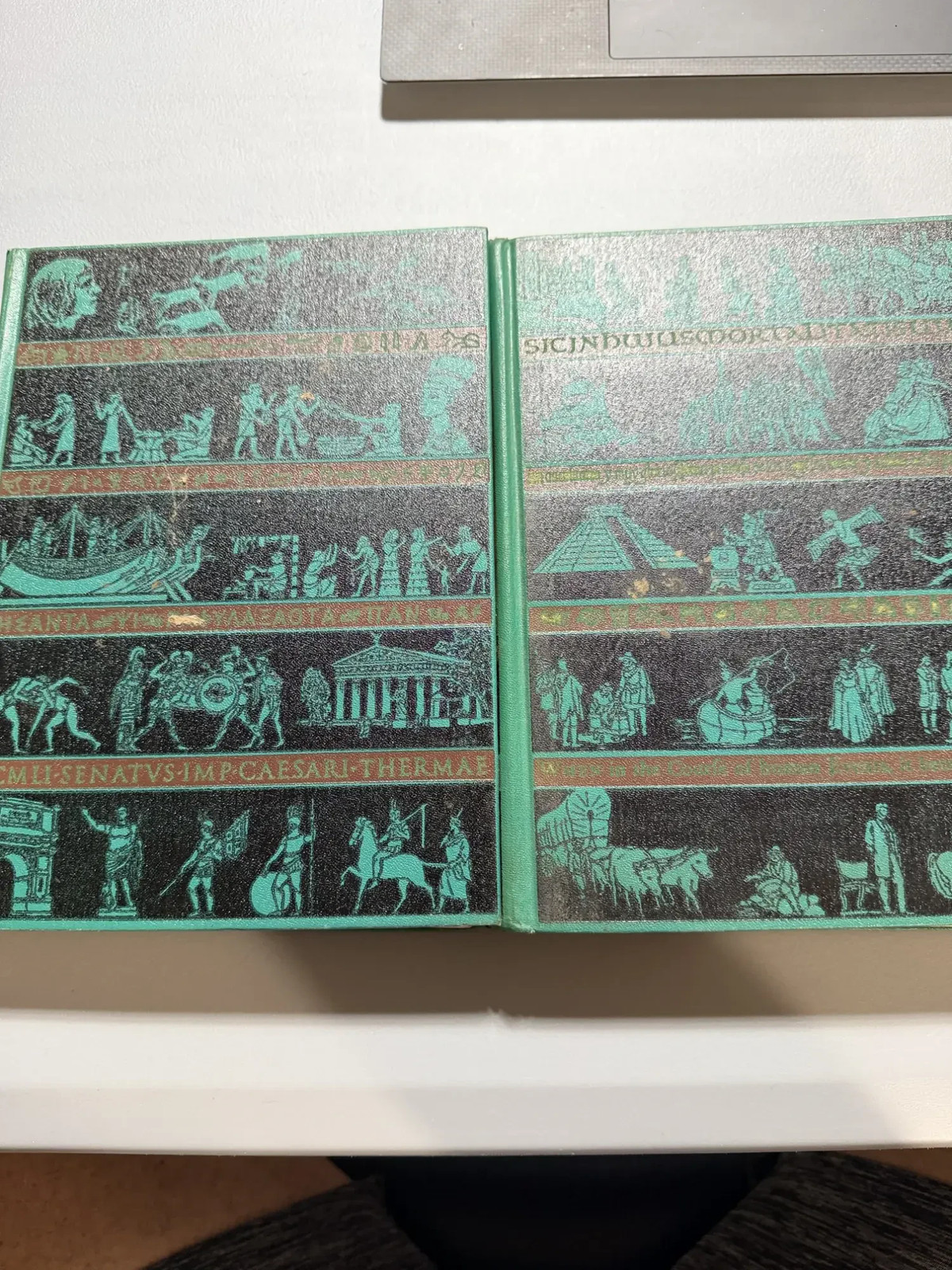 An Illustrated Outline History of Mankind 2-Vol Set Fay Cooper Cole Harris G. W.