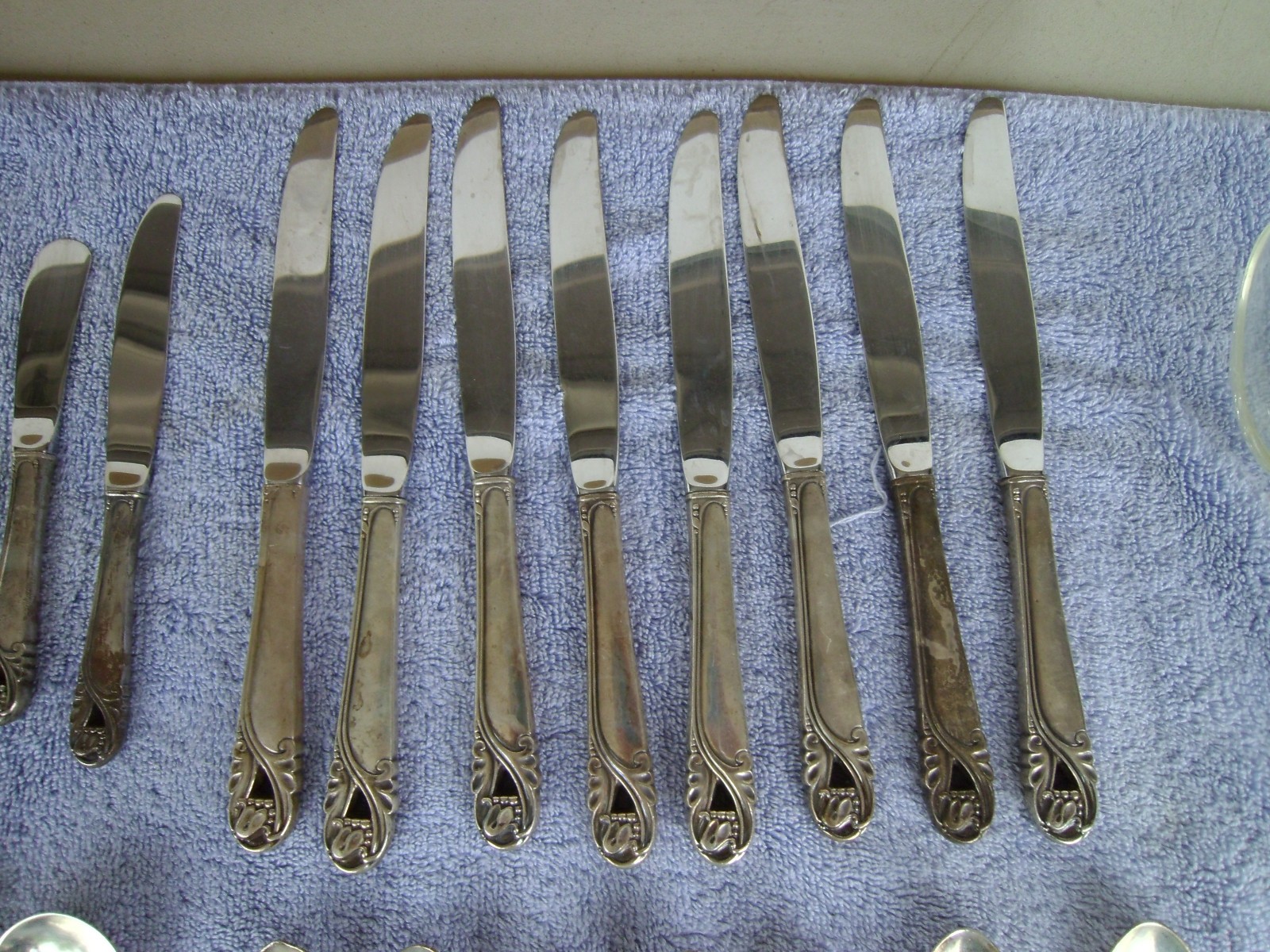 SPRING GLORY INTERNATIONAL STERLING FLATWARE SET 44 PCS