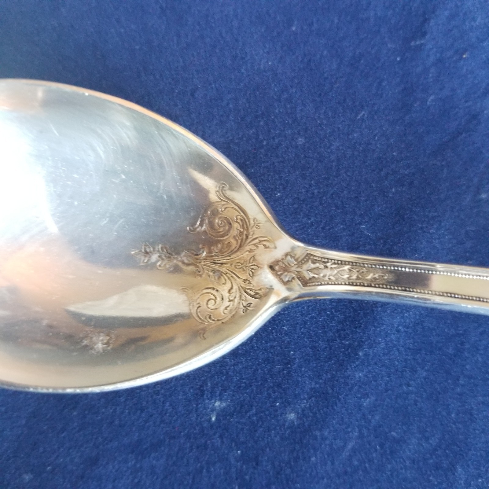 VTG Butter Knife and Sugar Spoon set 1847 Rogers Bros Ancestral