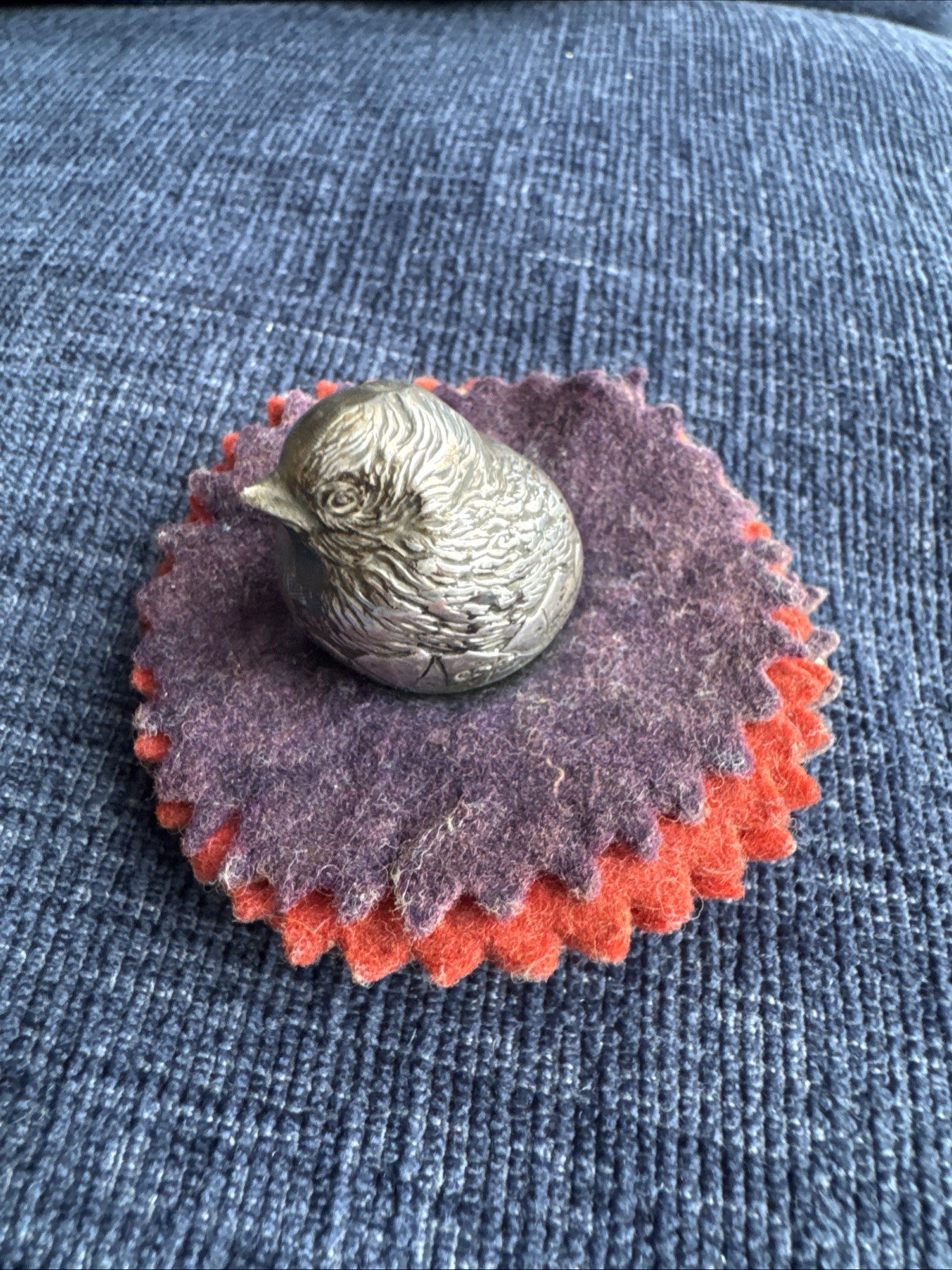 antique edwardian sampson mordan sterling silver chick pen wipe