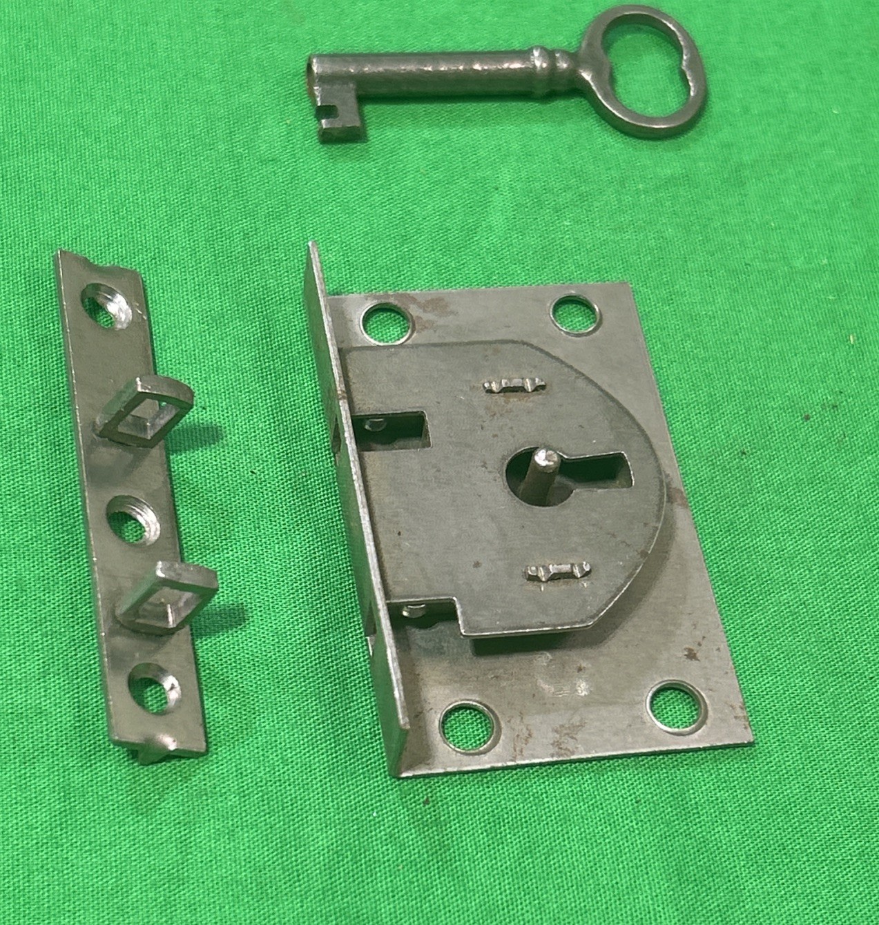 Antique Chest Lock Half Mortise Box Lock Trunk Lock Grab Lock Cabinet Lock