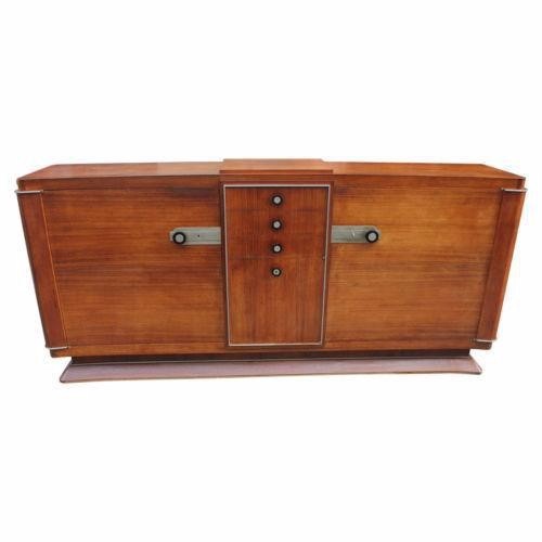 Masterpiece French Art Deco Sideboard Palissander by Dominique Circa 1930s