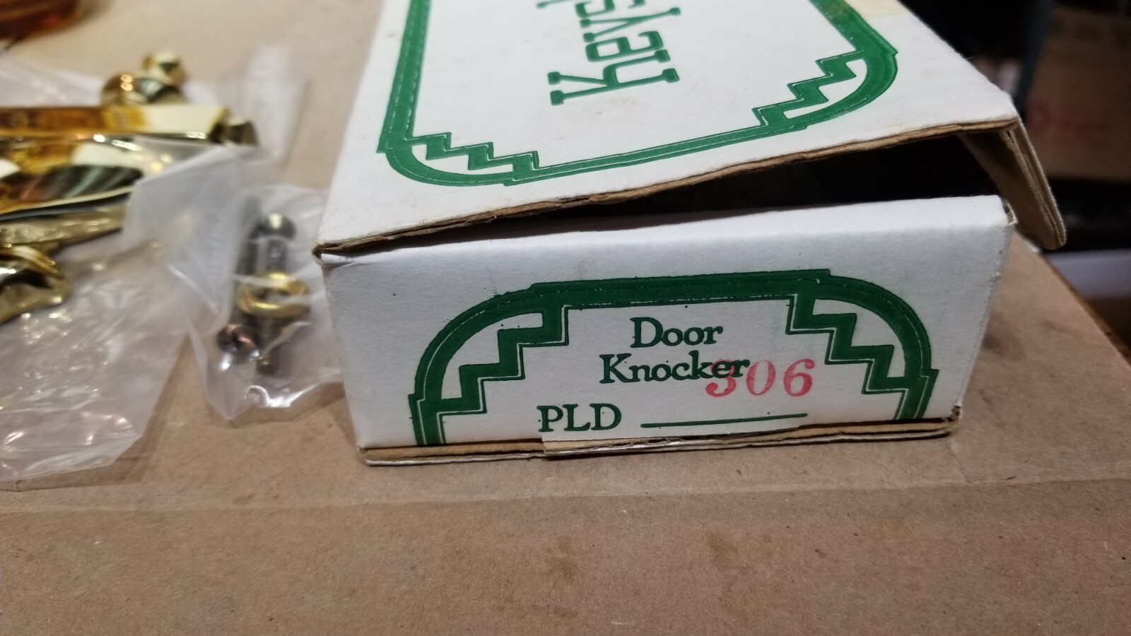 New Solid Brass – Tarnish Resistant Door knocker – Keyshop – Model 306
