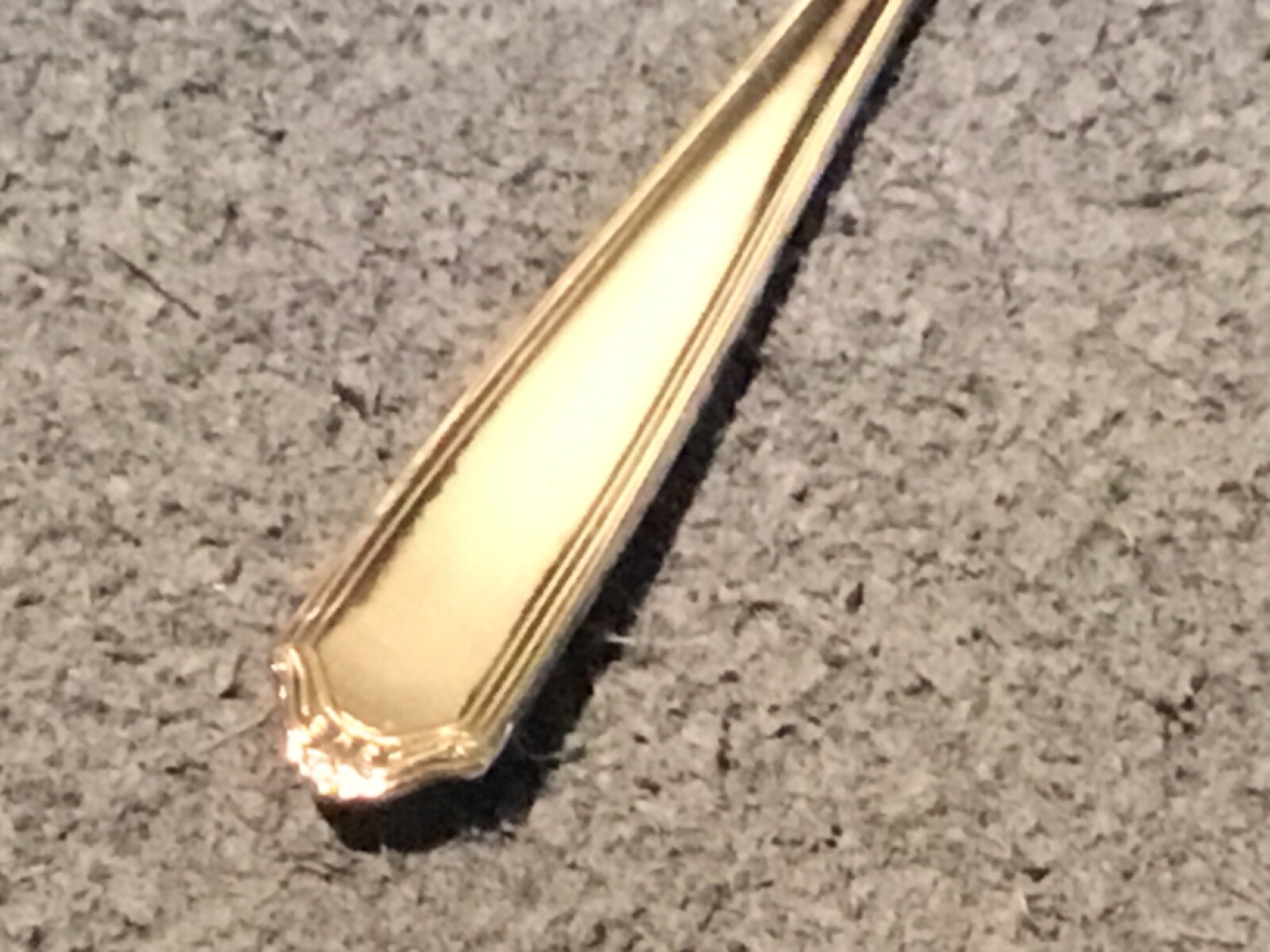 Boxed Set Westmoreland Sterling Silver LADY HILTON Salt Spoon +Cambridge Crystal