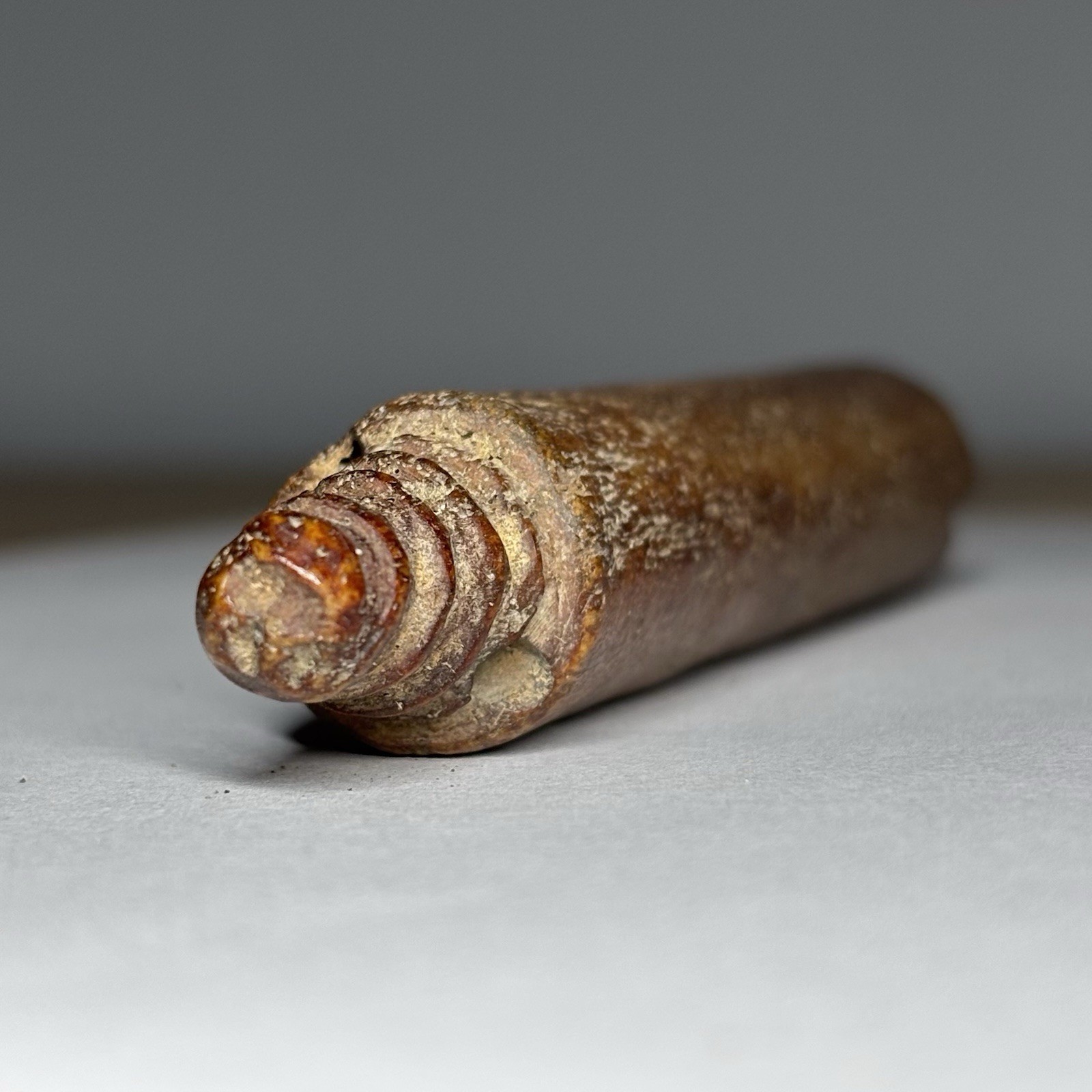 Old Antique Hand-Carved Bone or Antler Tool Piece – Inuit Arctic / Northern