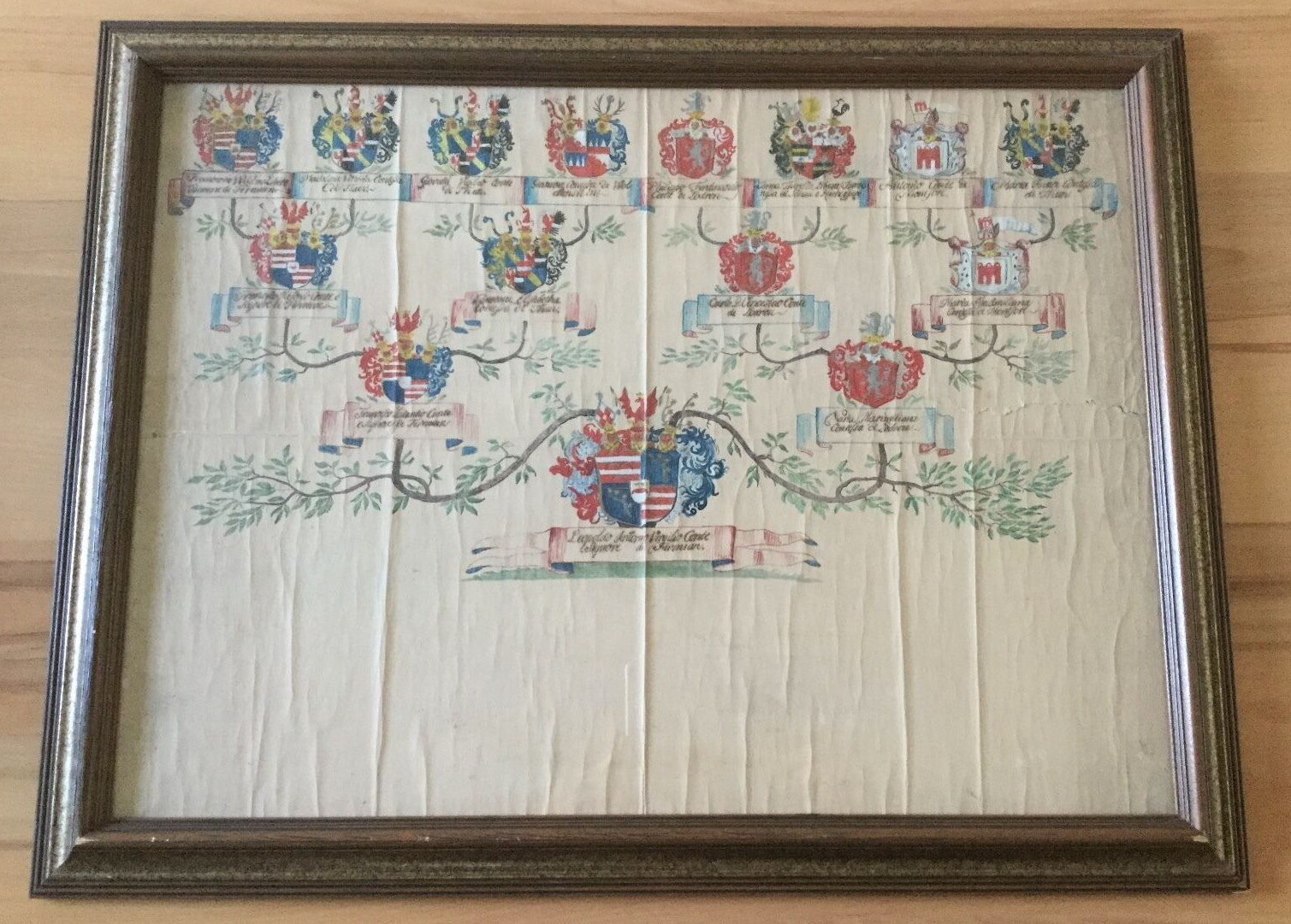 Incantation Board PRINCE BISHOP OF SALZBURG – LEOPOLD ANTON v. FIRMIAN 18th cent