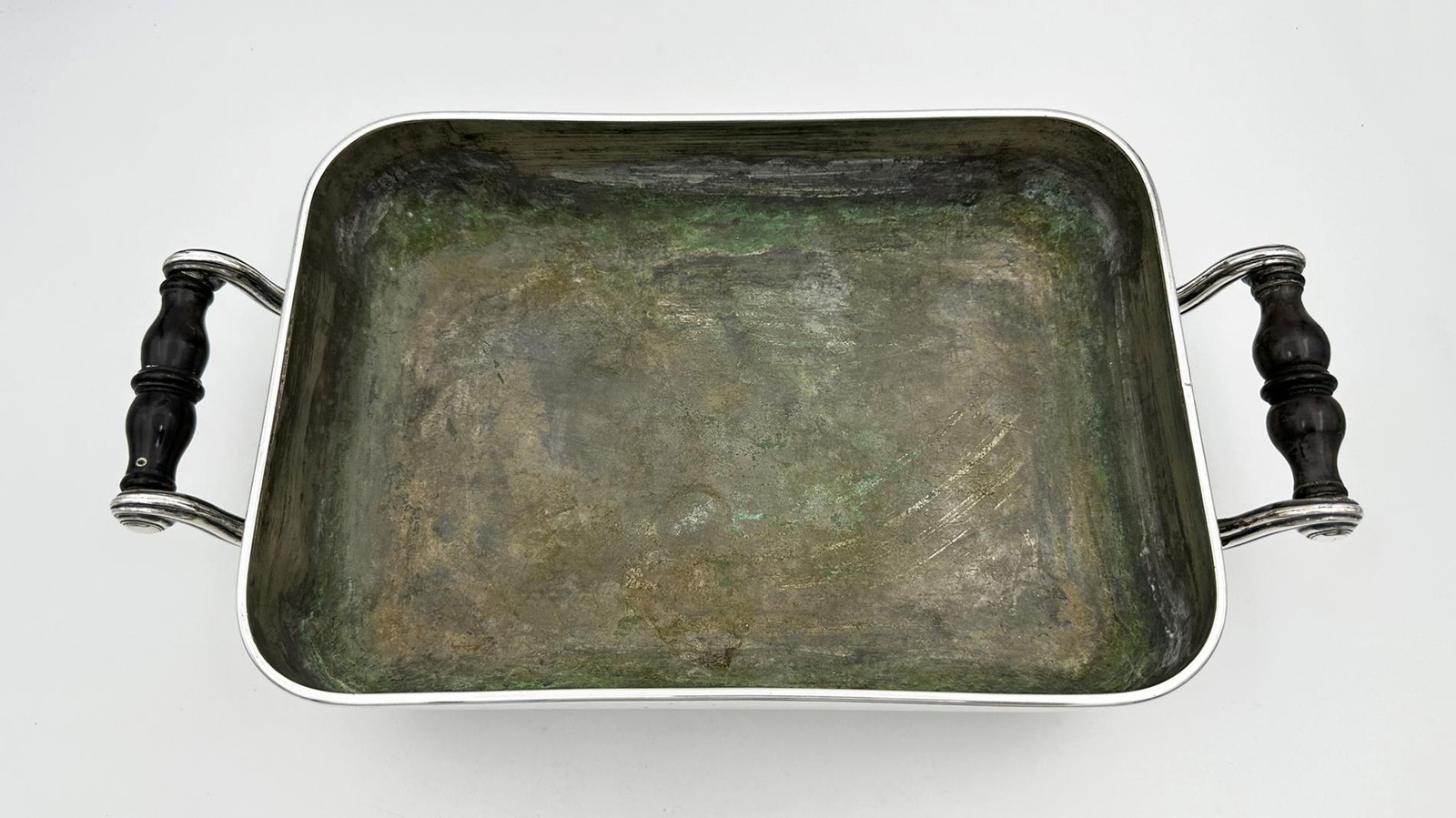 ENTREE WARMING STAND / SERVING DISH OLD SHEFFIELD PLATE GEORGE III c1810