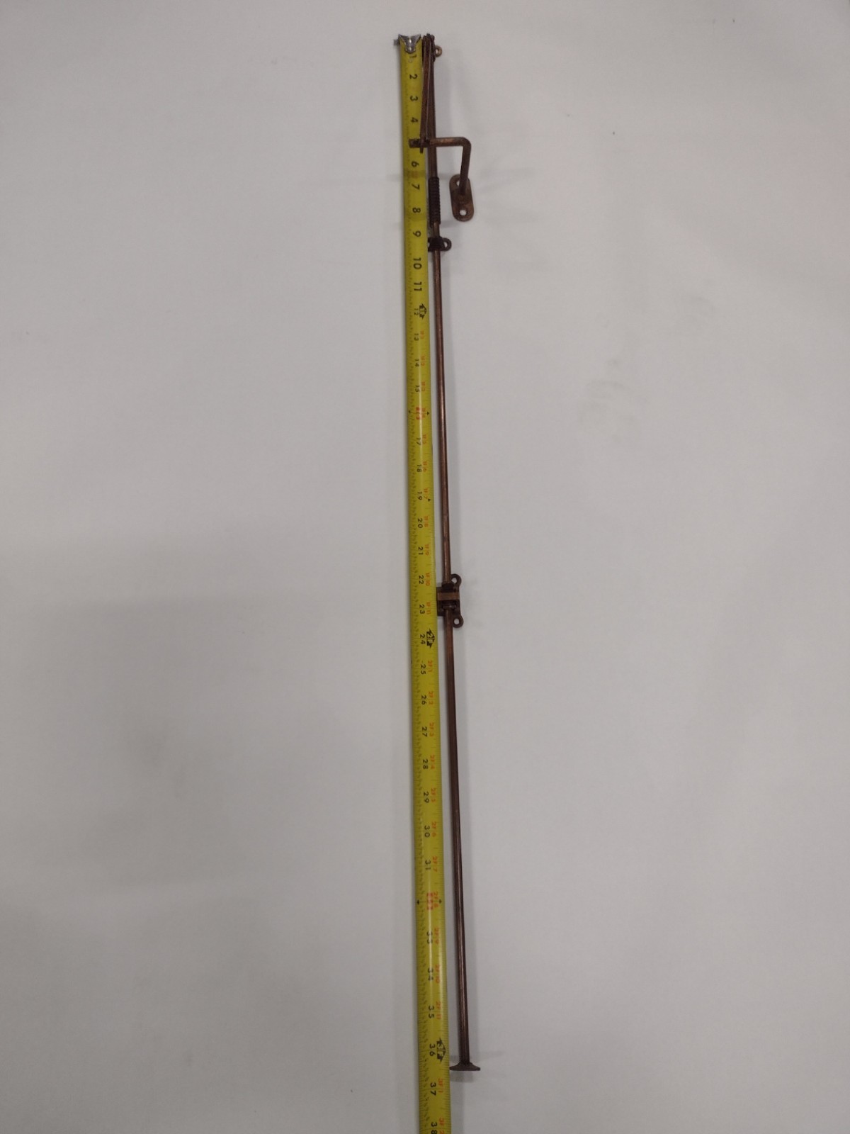 Vintage Brass Transom Window Hardware 36.5″ Long
