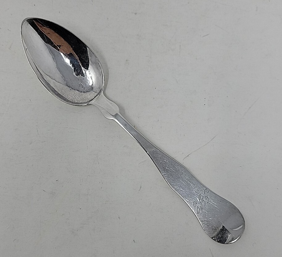 Coin Silver Teaspoon E. B. Horn Boston MA C. 1839-72