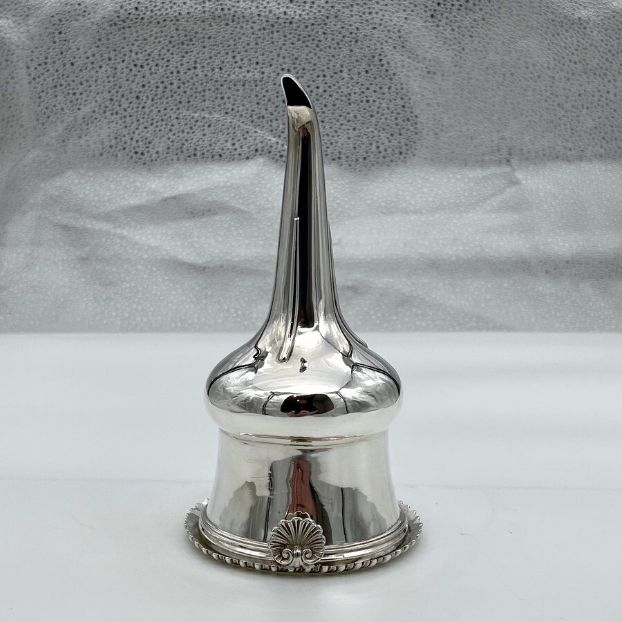 George IV Sterling Silver Wine Funnel London 1824 Rebecca Emes & Edward Barnard