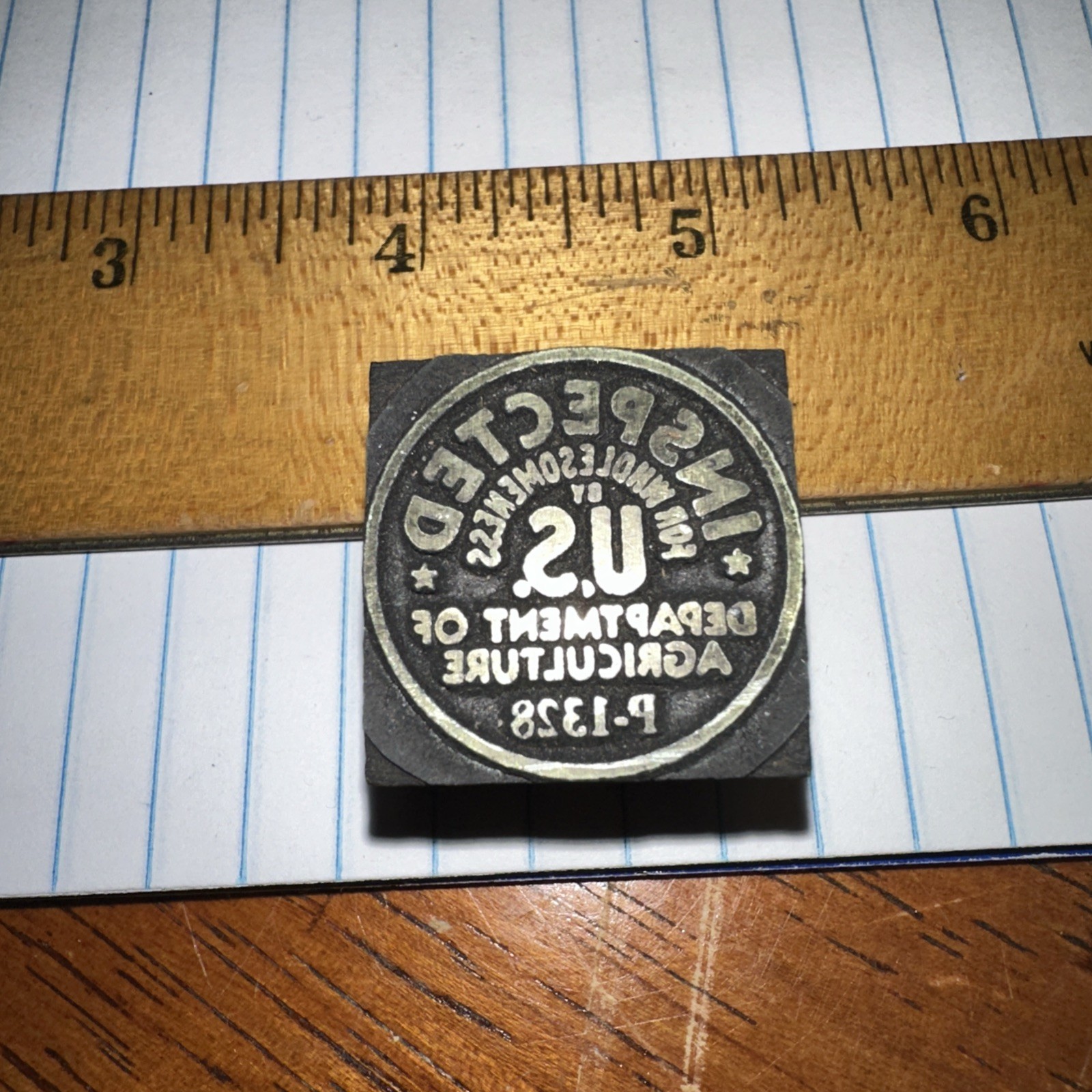 Printing Block ( U.S. Inspected ) Department of Agriculture ￼